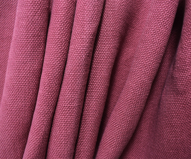 Pink Moygashel Washed Irish Linen Solid Home Decorating Woven Fabric