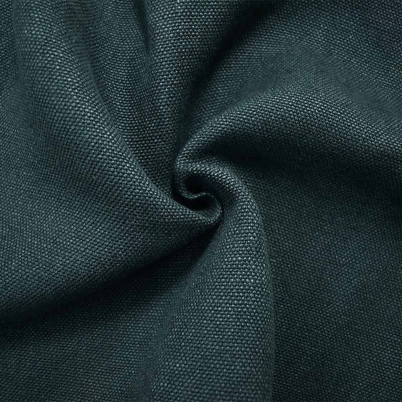Deep Gray Moygashel Washed Irish Linen Solid Home Decorating Woven Fabric
