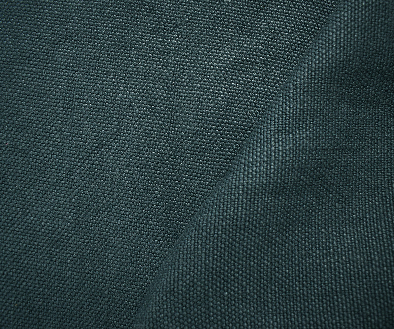 Deep Gray Moygashel Washed Irish Linen Solid Home Decorating Woven Fabric