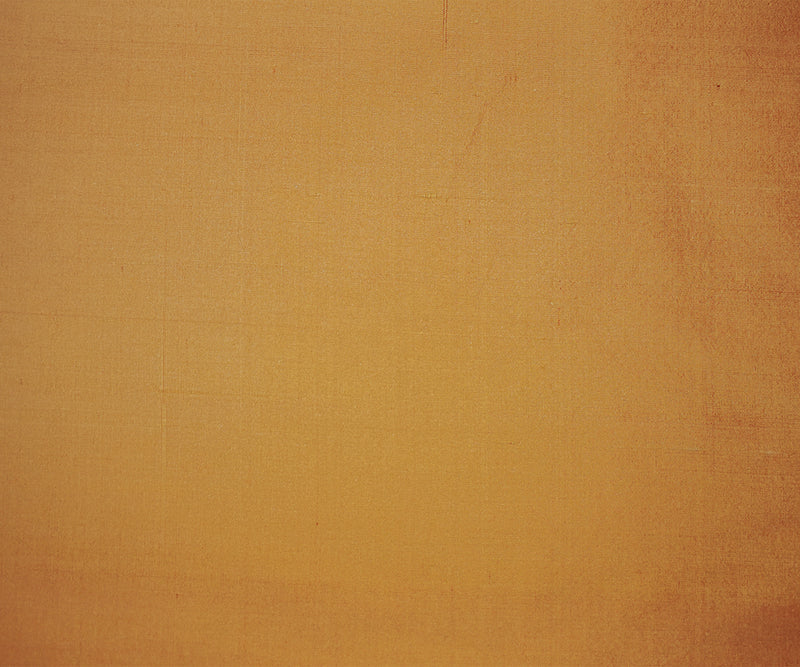 Orange-Yellow Silk Iridescent Dupioni Woven Fabric