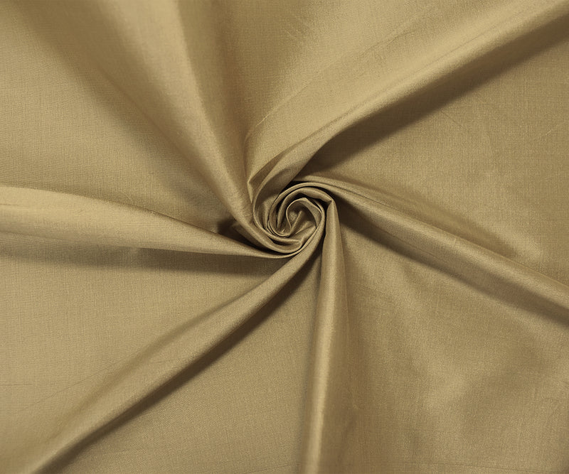 Beige-Taupe Silk Iridescent Shantung Woven Fabric