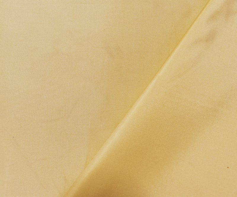 Yellow-White Beige Silk Iridescent Shantung Woven Fabric