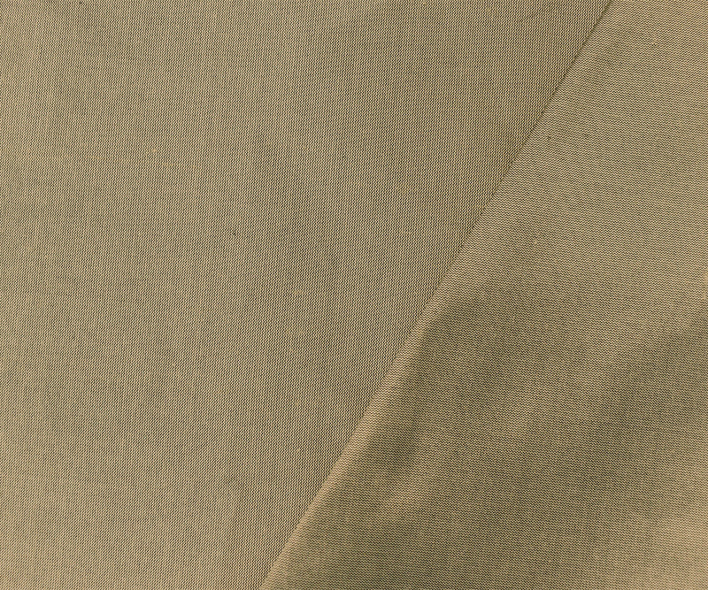 Off-White-Gray Silk Iridescent Dupioni Woven Fabric