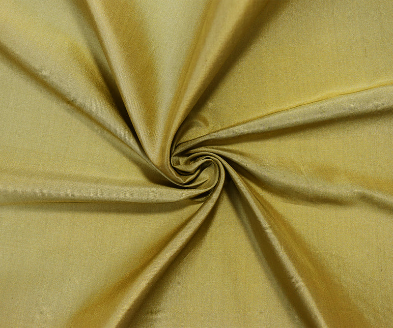 Taupe-Beige Silk Iridescent Shantung Woven Fabric