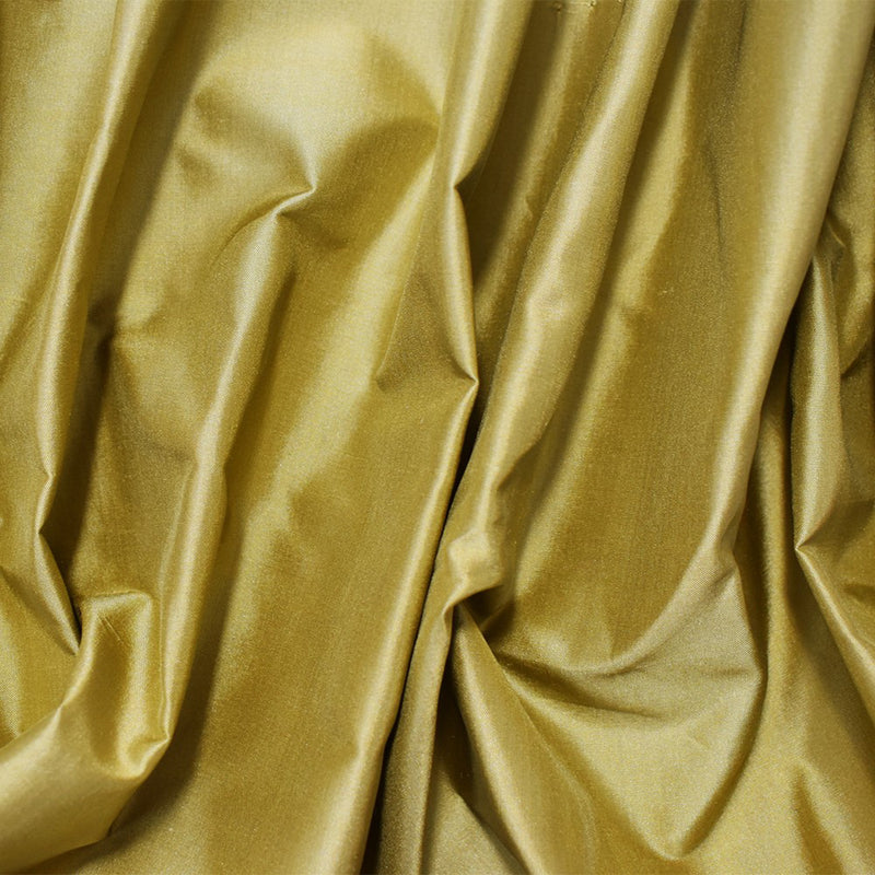 Taupe-Beige Silk Iridescent Shantung Woven Fabric