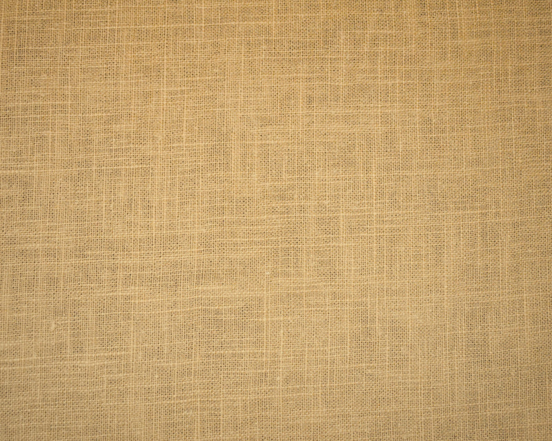 Natural Beige Linen Cross Hatch Slub Solid Woven Fabric