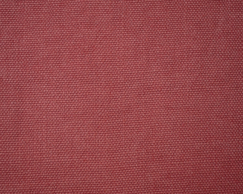 Red Washed Irish Linen Moygashel Slub Solid Canvas Woven Fabric