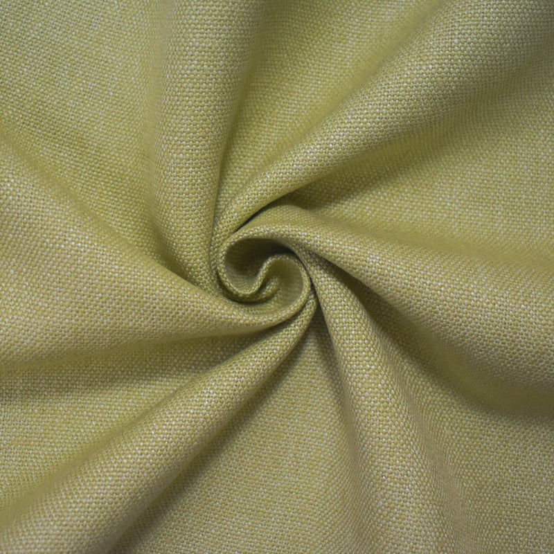 5 YD PC-Green Linen Convington Slub Canvas Woven Fabric