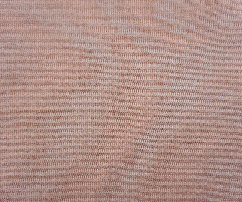 Pink Poly Solid Chenille Jersey Knit Fabric