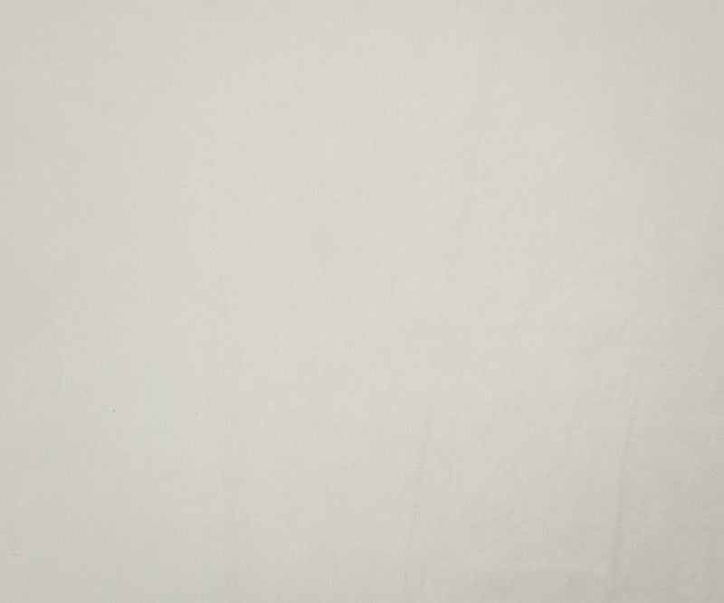 White Cotton Solid Woven Home Decorating Fabric
