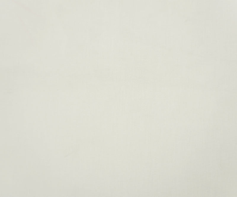 White Cotton Solid Woven Home Decorating Fabric
