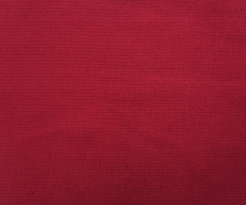 Red Cotton Textured Dobby Woven Home Decorating Fabric