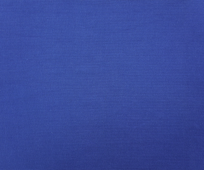Cobalt Blue Cotton Textured Ottoman Woven Home Decorating Fabric
