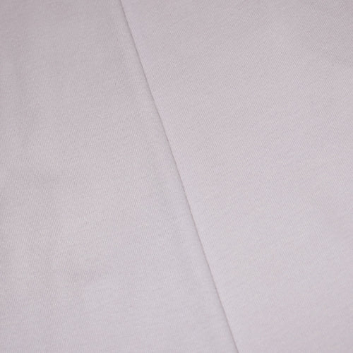 Mist Mauve Pink Tubular Rib Knit Fabric