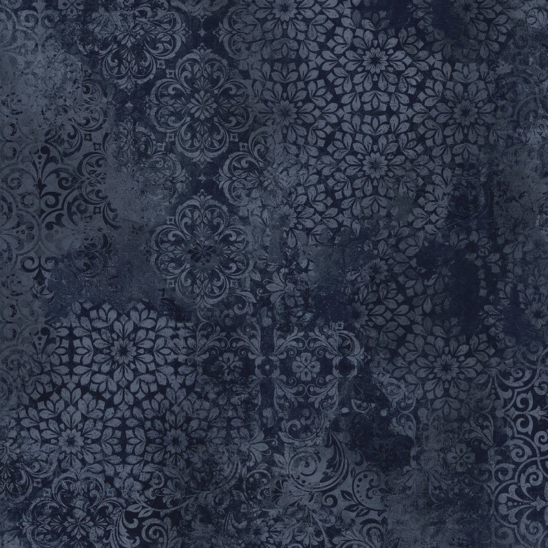 Barely Basics Stone Wash Quilting Cuddle Navy Fabric Per Yard
