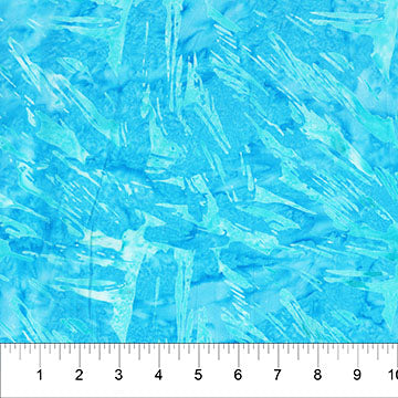 Blue Brushstroke Celebration Cotton 44”/45” Fabric Per Yard