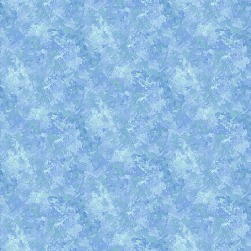 Chroma Blue Sea Breeze 9060-42 Cotton 44"/45" Fabric Per Yard