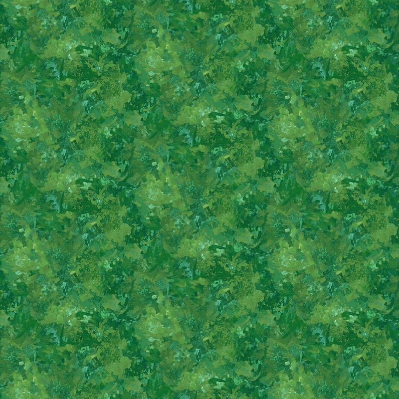 Chroma Rainforest Green 9060-74 Cotton 44"/45" Fabric Per Yard