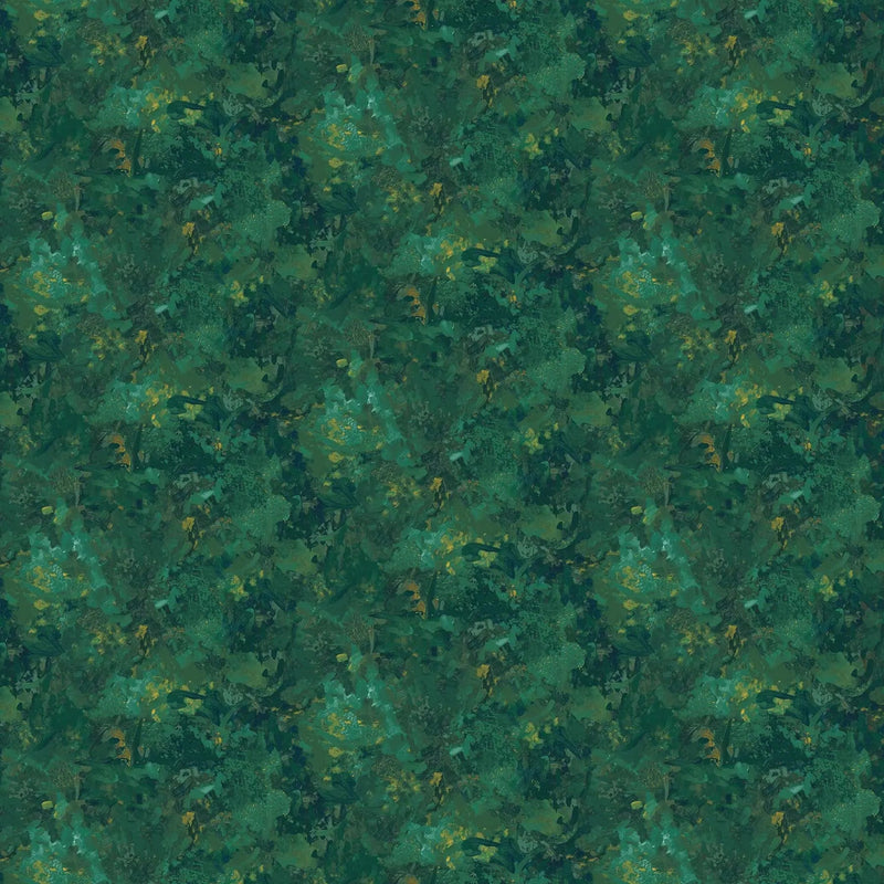 Chroma Spruce Green 9060-76 Cotton 44"/45" Fabric Per Yard