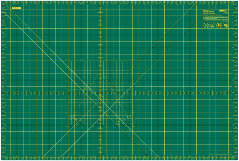 Cutting Mat with Grid 24in x 36in