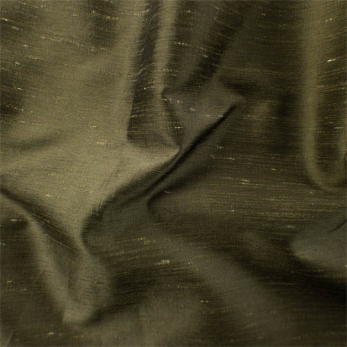 Taupe Brown Iridescent Shantung Taffeta Home Decorating Fabric