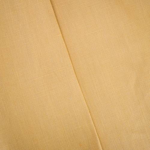 2 1/4 YD PC-Straw Hay Yellow Slubbed Linen Canvas Decorating Fabric