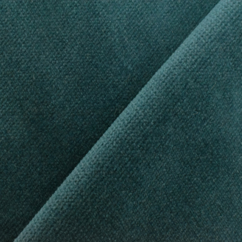 Deep Jasmine Teal Velvet Woven Decorating Fabric