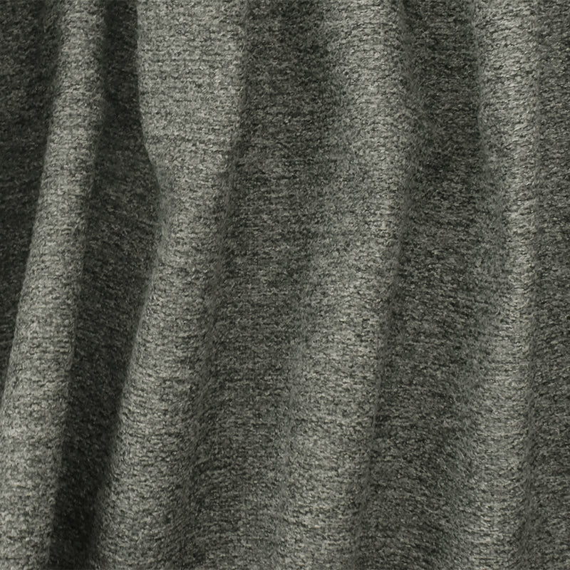 Gray Texture Poly Blend Woven Home Decorating Fabric