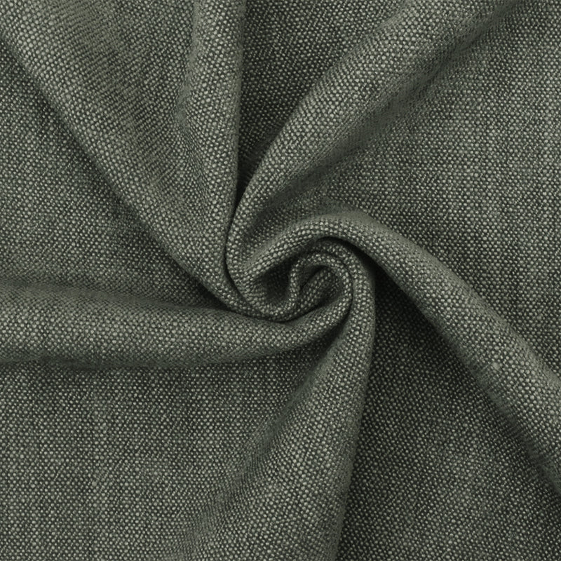 Gray-Silver Texture Poly Cotton Chenille Woven Home Decorating Fabric