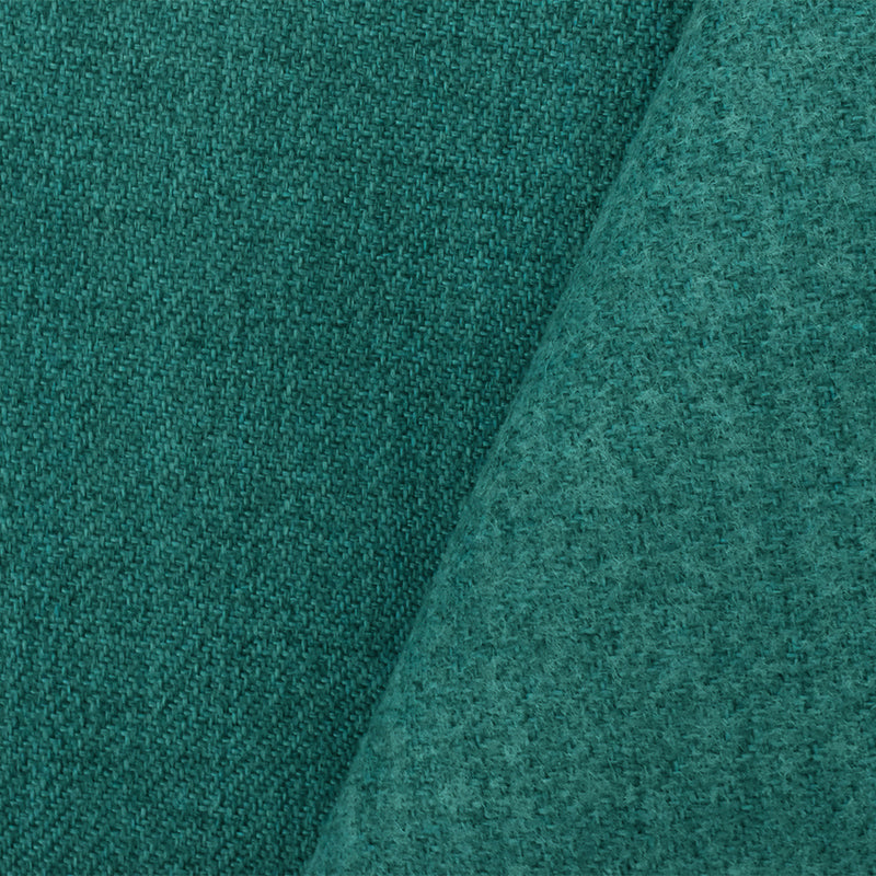 Teal Solid Poly Twill Woven Home Decorating Fabric