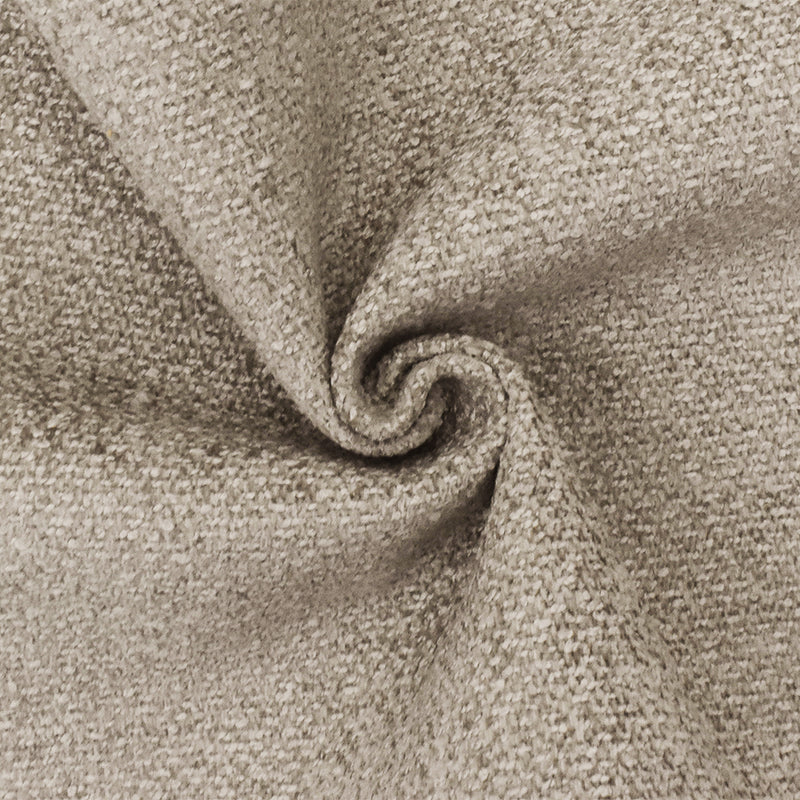 Taupe Brown-Beige Texture Poly Chenille Dobby Home Decorating Fabric