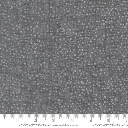 Dotty Thatched Lead 44"/45" Fabric Per Yard