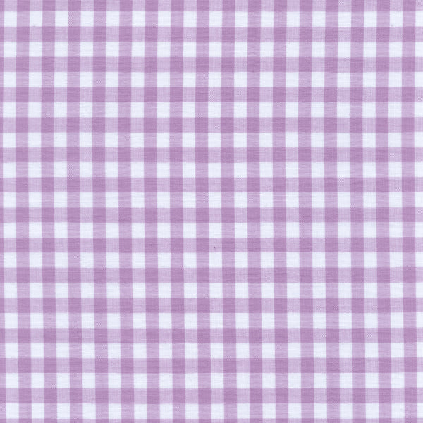 20 YD Bolt-Lilac 1/4 Inch Gingham Fabric