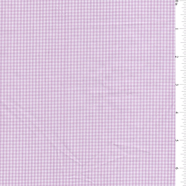 20 YD Bolt-Lilac 1/16 Inch Gingham Fabric