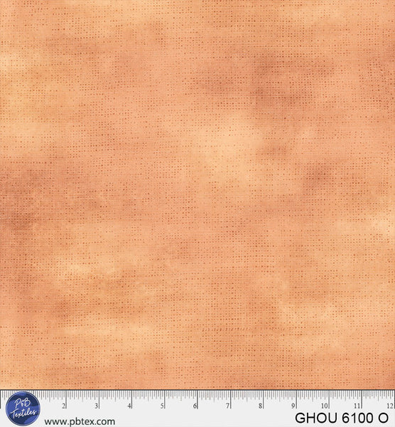 Golden Hour Orange Canvas Blender Cotton 44”/45" Fabric Per Yard