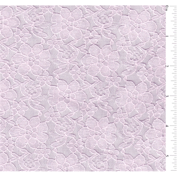 17 YD Bolt-Pink Lace Fabric
