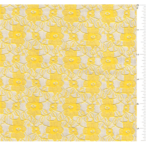 17 YD Bolt-Yellow Gold Lace Fabric