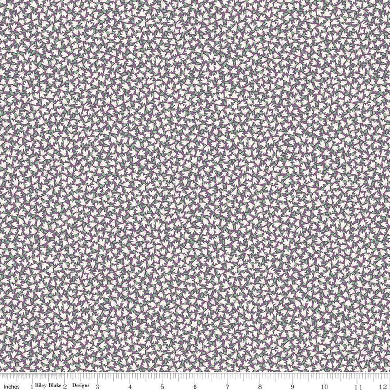 Liberty Tudor Celebration Tudor Tumble 01667447C 44"/45" Fabric Per Yard