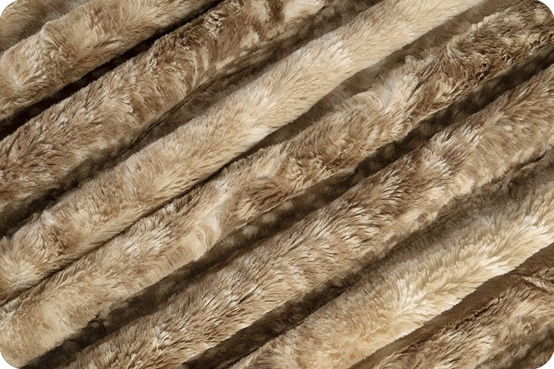 Luxe Cuddle Fawn Cappuccino 58/60" Fabric Per Yard