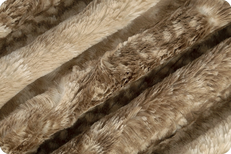 Luxe Cuddle Fawn Cappuccino 58/60" Fabric Per Yard
