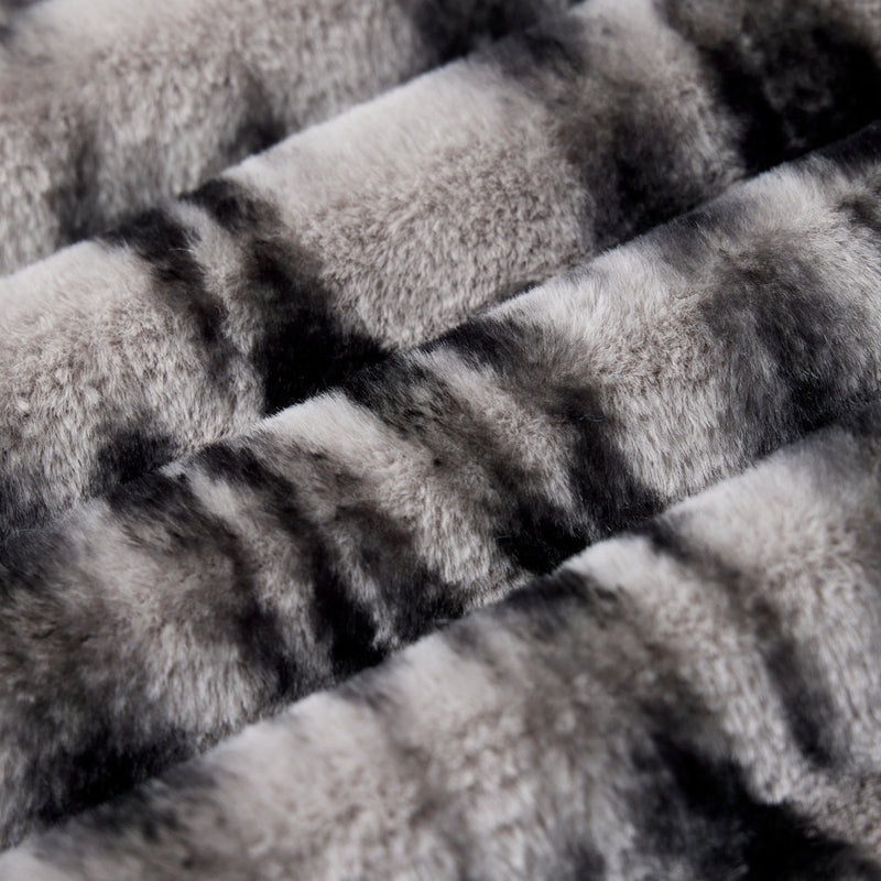 Graphite/Black Luxe Cuddle Nube 58"/60" Fabric per yard