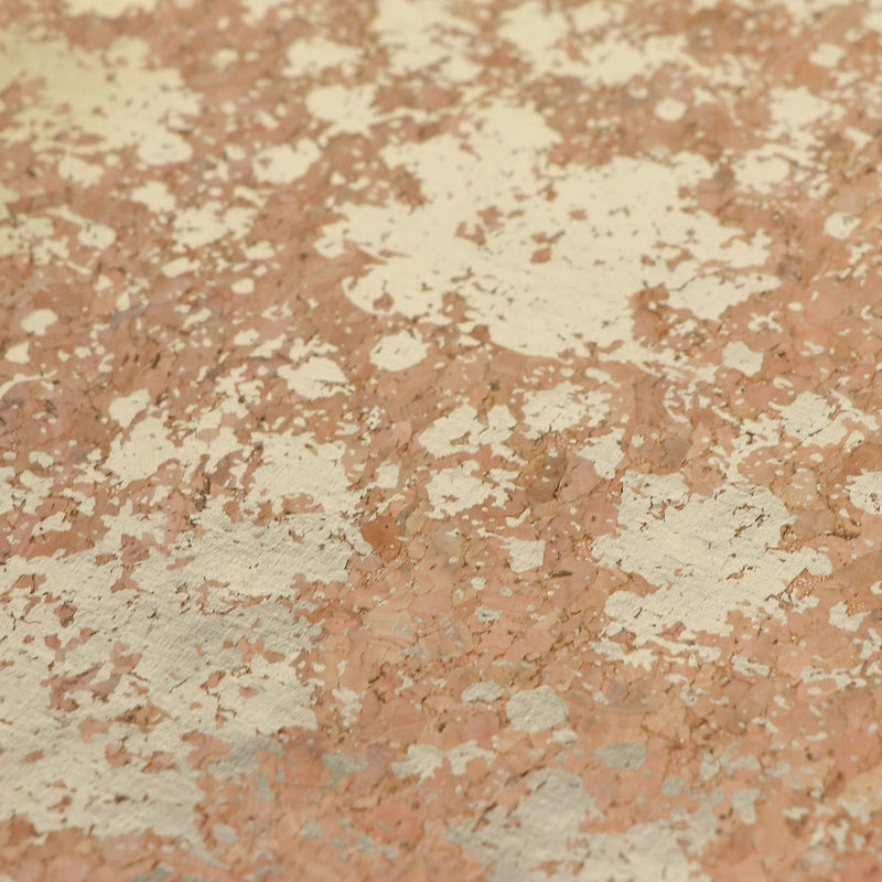 Natural Gold Splatter Pro Lite Cork 1/2 yard