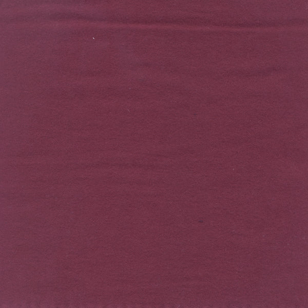 Wine Cotton Flannel Fabric - Reorderable