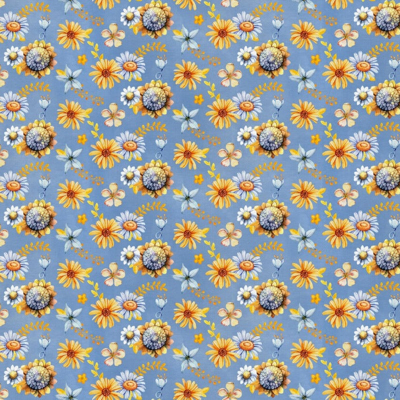 Sweet Florals Sweet As Can Bee Cotton 118" Wideback Fabric Per Yard