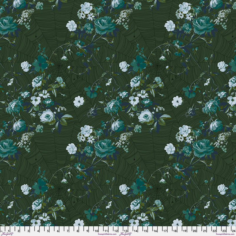 Enrapture by Giucy Giuce Vining - Verdant Cotton 44"/45" Fabric Per Yard