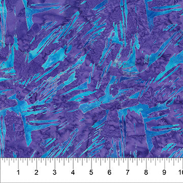 Purple Brushstroke Celebration Cotton 44”/45” Fabric Per Yard