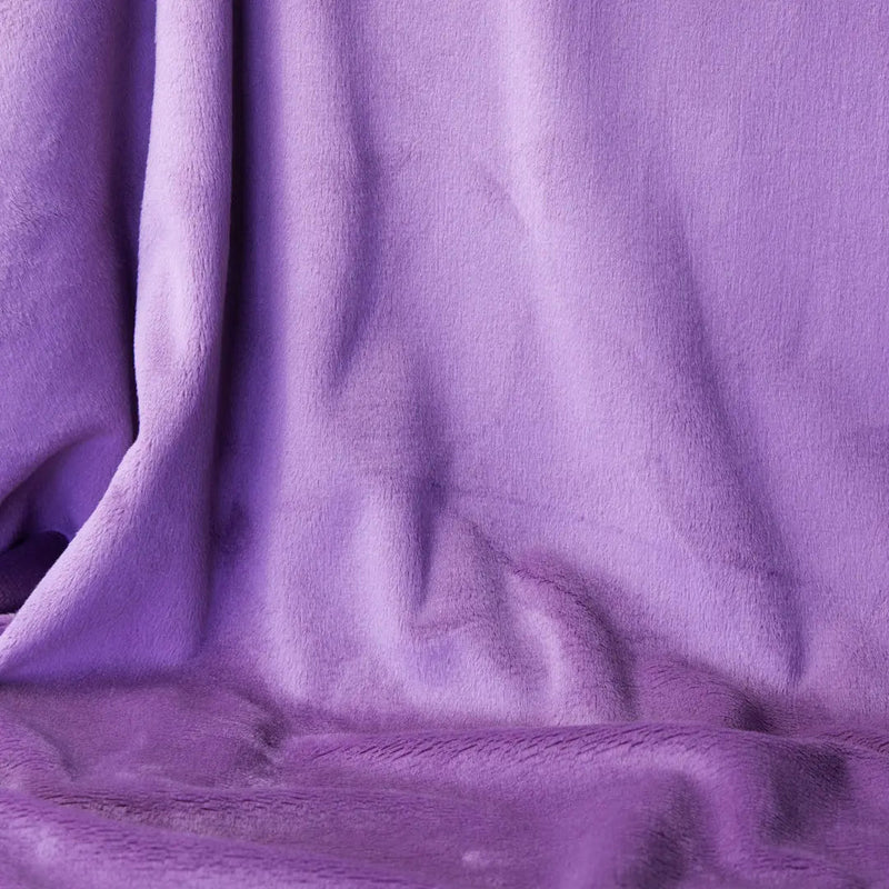 Purple Wineberry Cuddle 3 Extra Wide Solid Fabric per yard