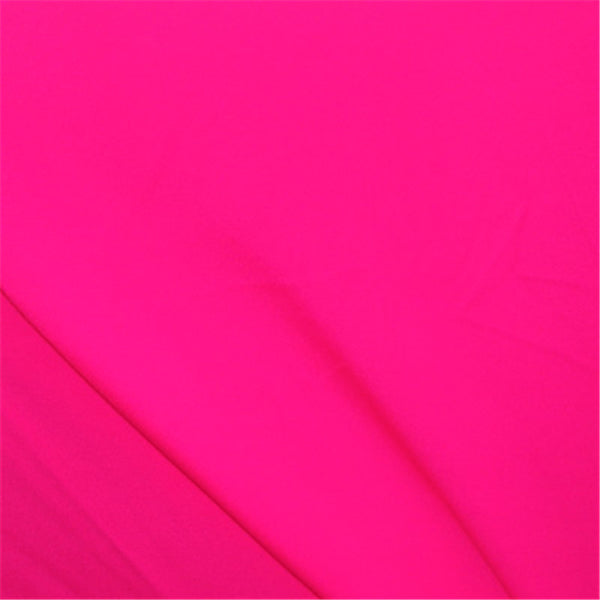 Neon Pink Shiny Tricot Bolt Fabric