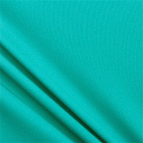 Turquoise Shiny Tricot Bolt Fabric