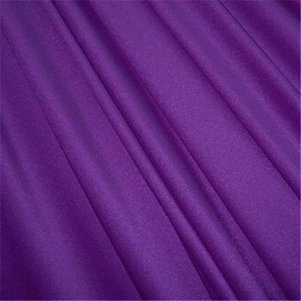 Plum Shiny Tricot Bolt Fabric